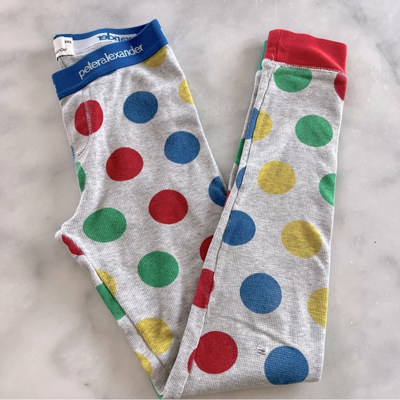 Peter Alexander Polka Dot Pajama bottoms. XXS. - Picture 3 of 10
